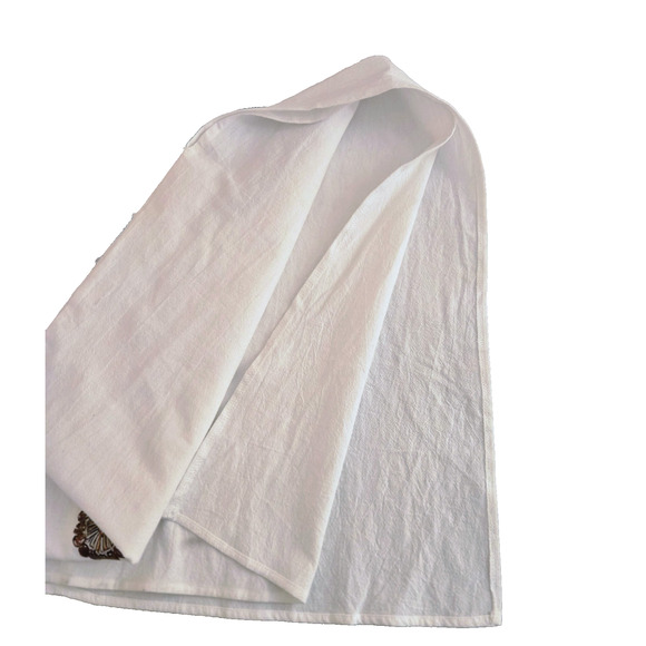 Just Fashion Now NWT white maxi cotton dress S with Side Slit - Picture 15 of 16